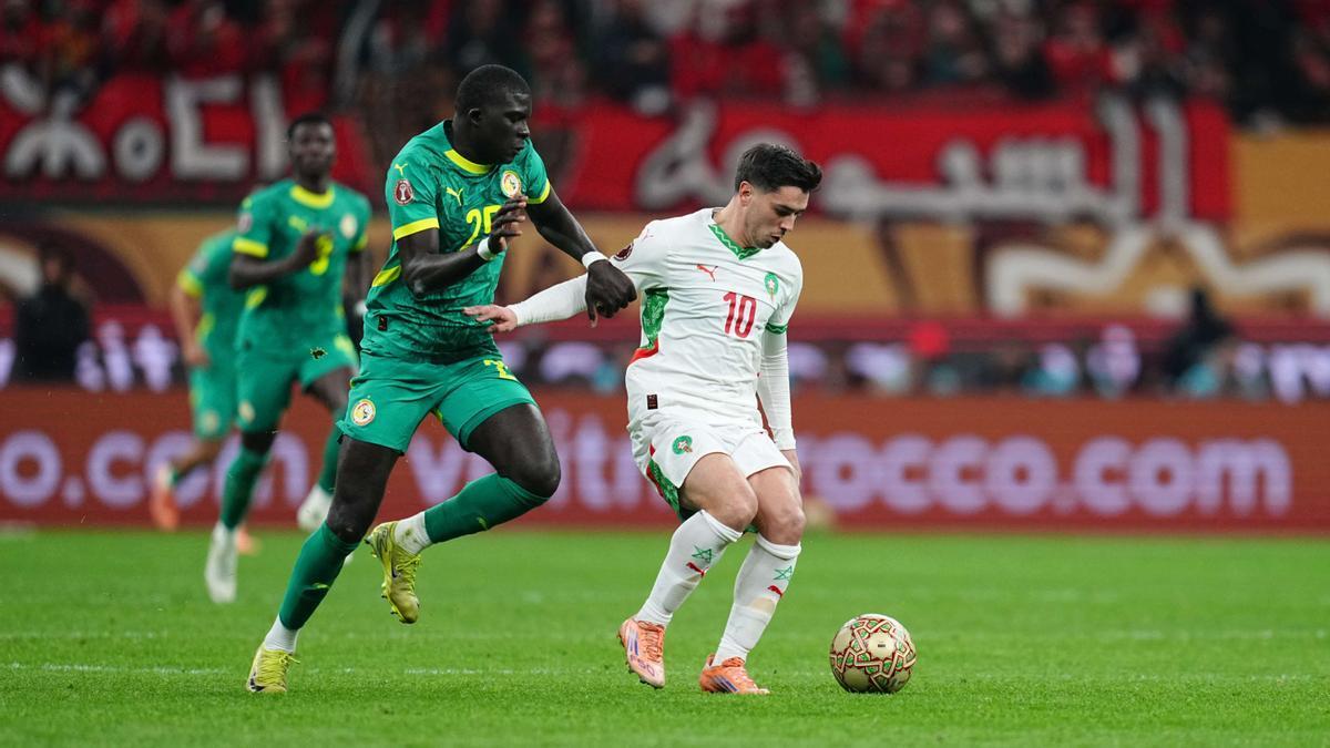 Imagen de la final de la última edición de la Copa de África, que se celebró en Marruecos y donde los anfitriones se proclamaron campeones en los despachos ante Senegal, que ganó sobre el césped..