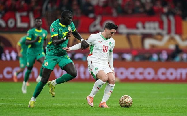 Imagen de la final de la última edición de la Copa de África, que se celebró en Marruecos y donde los anfitriones se proclamaron campeones en los despachos ante Senegal, que ganó sobre el césped..