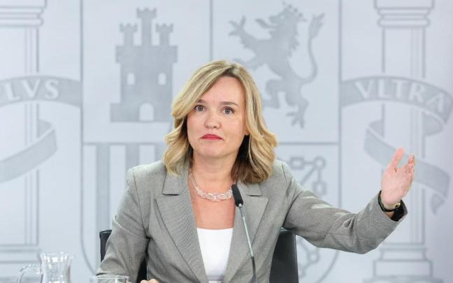 La ministra de Educación, Pilar Alegría