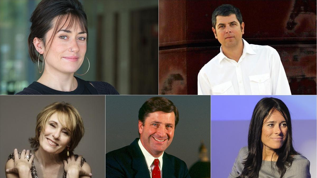 Los galardonados en los premios Hitz Sariak 2025.