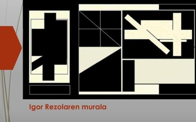 Igor Rezolaren Olaberriko muralaren irudia.
