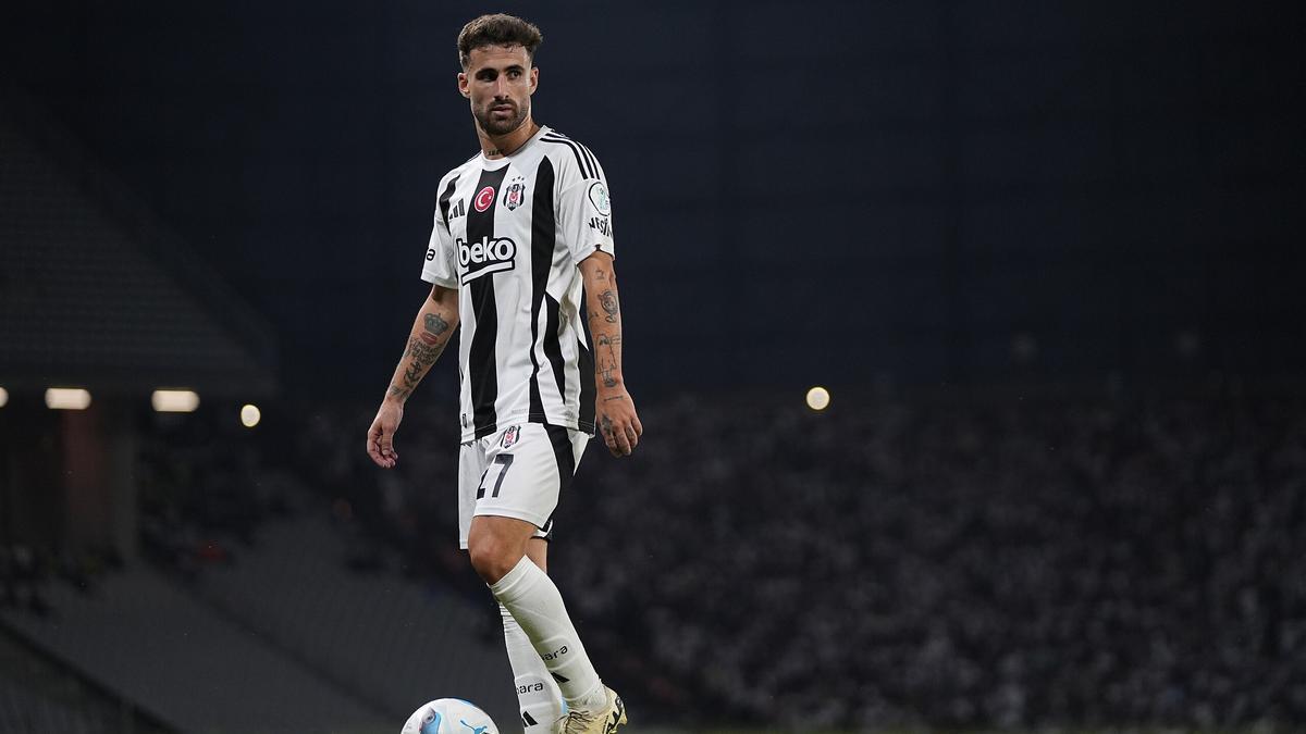 Rafa Silva, con la camiseta del Besiktas.