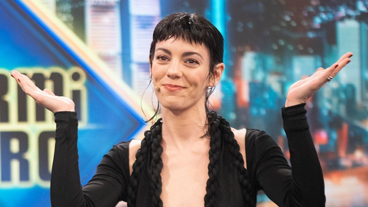 Vicky Luengo en 'El Hormiguero'.