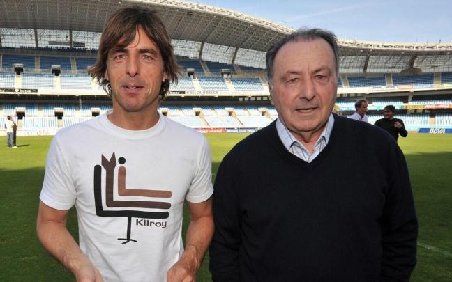 Iñaki Alkiza y Bittor Alkiza, en una imagen de 2009. / RUBEN PLAZA ETXABE