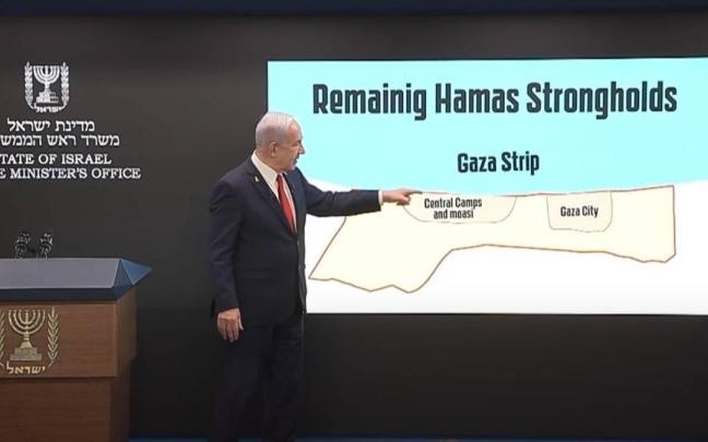 El primer ministro de Israel, Benjamin Netanyahu