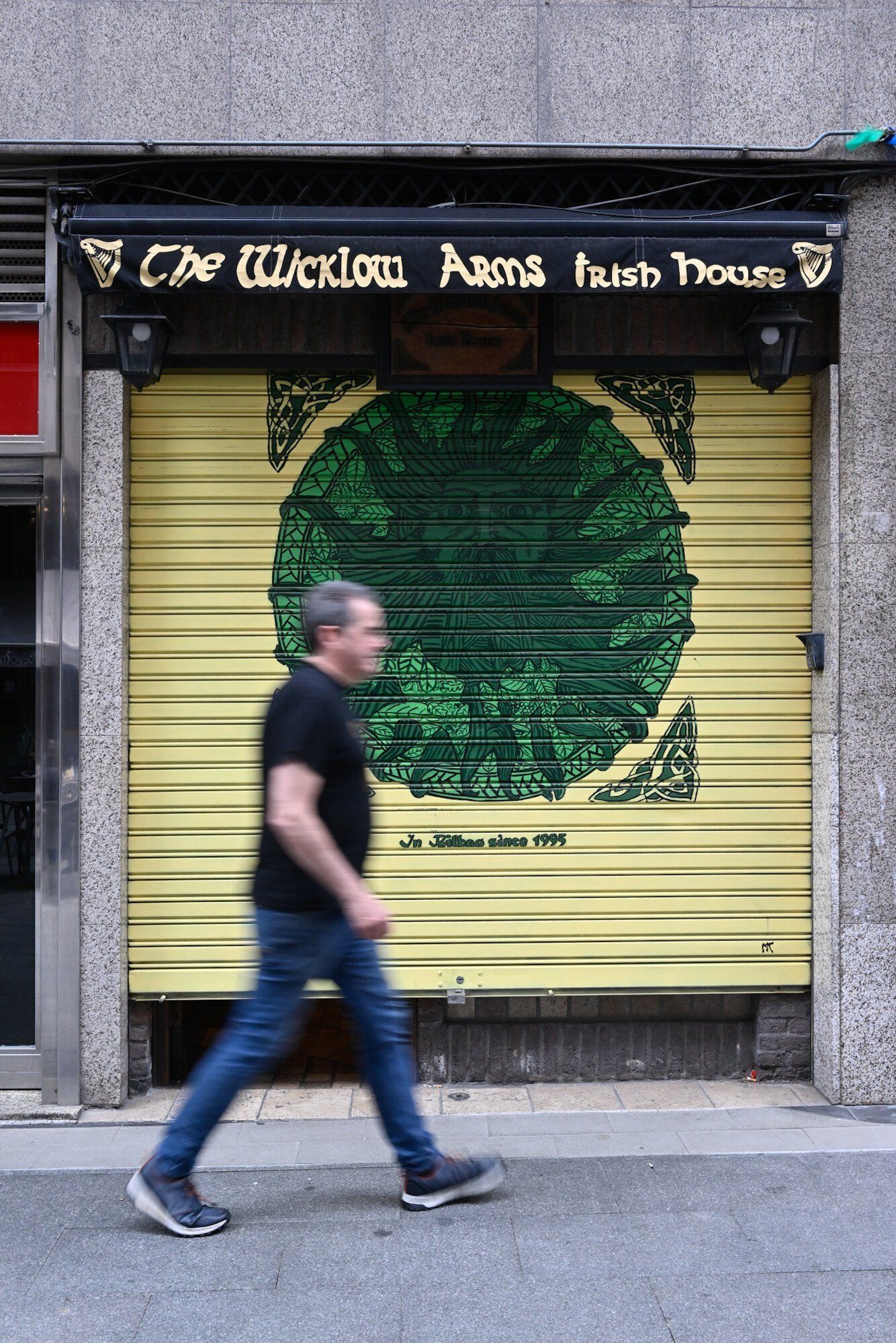 The Wicklow Arms en la calle Rodríguez Arias 30.
