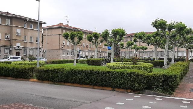 Viviendas del barrio Goikolarra en Amurrio, ajenas a esta información