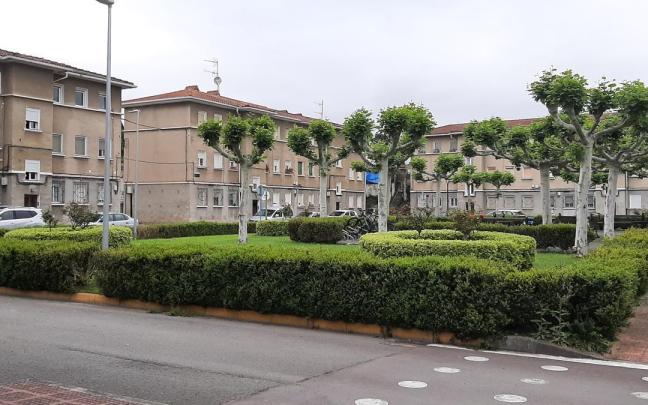 Viviendas del barrio Goikolarra en Amurrio, ajenas a esta información