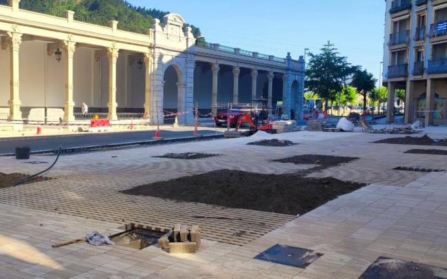 Gudarien Plaza está siendo objeto de una importante reconversión en la presente legislatura
