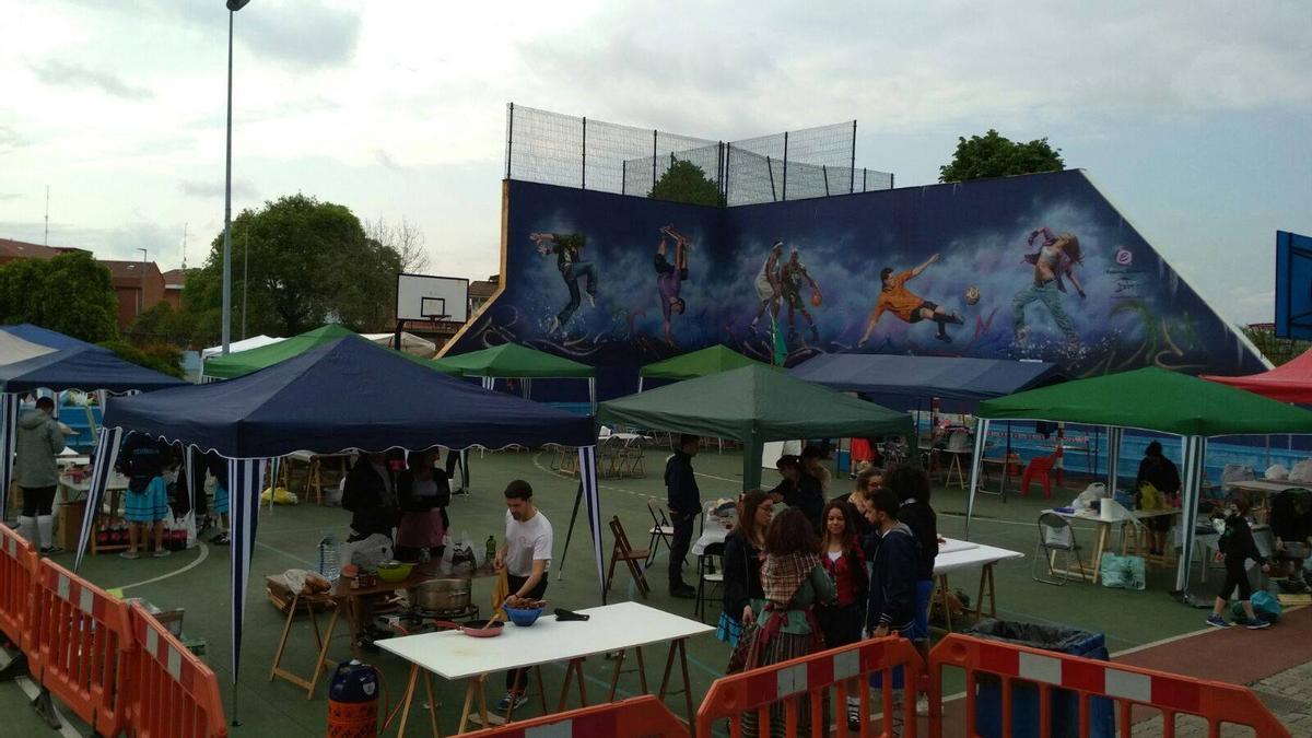 Los concursos gastronómicos son el principal atractivo del programa de actos matinal del Koadrila Eguna de Etxebarri