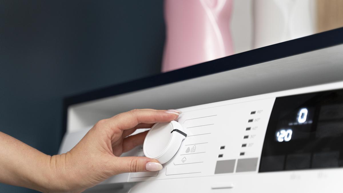 Las lavadoras modernas permiten ajustar la temperatura de forma sencilla