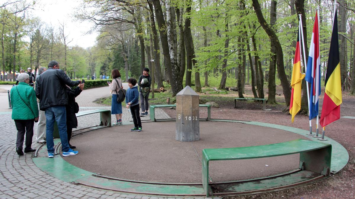 El Drielandenpunt de Vaalsberg, una visita familiar.