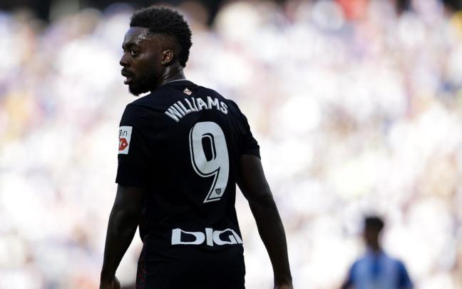 Iñaki Williams durante en encuentro ante el Espanyol Iñaki Williams durante en encuentro ante el Espanyol