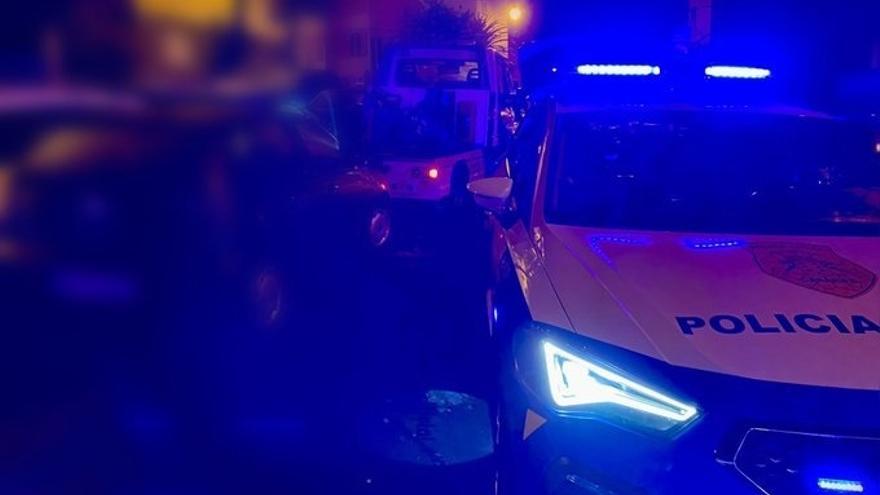 Imagen remitida por la Policía local de las Palmas de Gran Canaria.