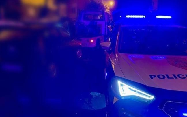 Imagen remitida por la Policía local de las Palmas de Gran Canaria.