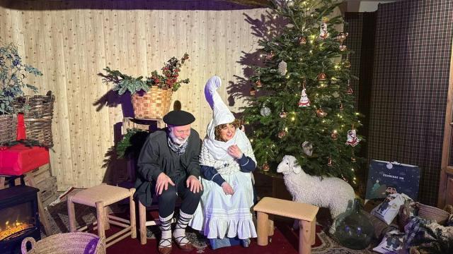 La casa de Olentzero y Mari Domingi en Laudio