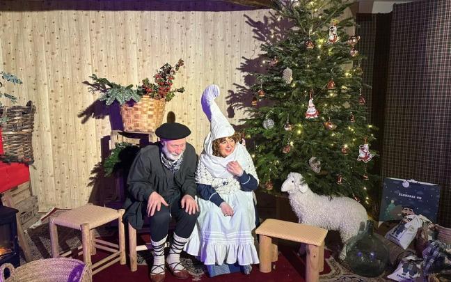 La casa de Olentzero y Mari Domingi en Laudio