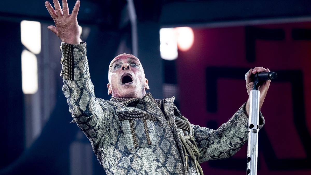 Till Lindemann, líder de Rammstein.