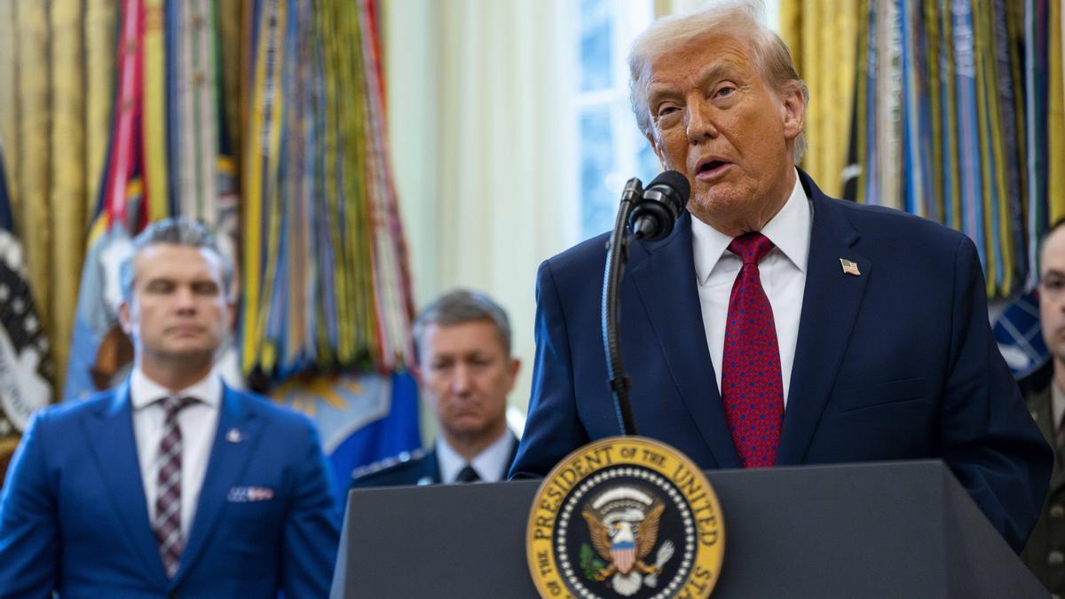 El presidente de EEUU, Donald Trump