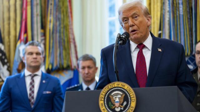 El presidente de EEUU, Donald Trump