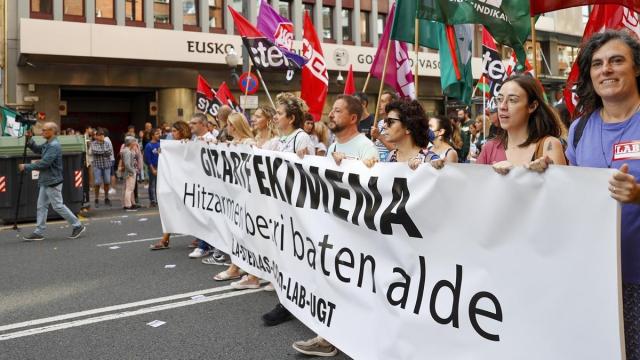 Los sindicatos cifraron el seguimiento de la huelga en un 65%.