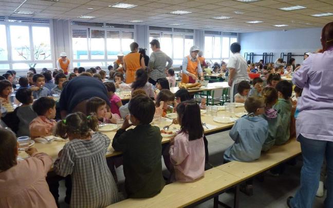 Un comedor escolar.