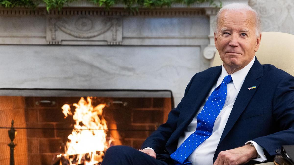 El presidente Joe Biden en la Casa Blanca.