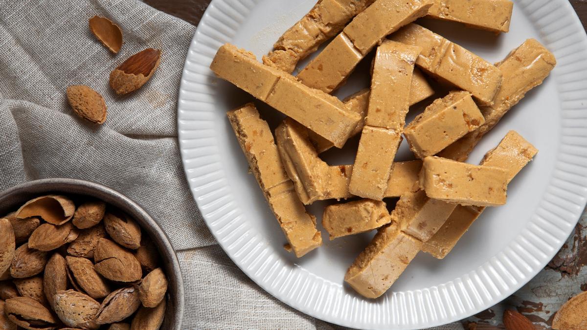 Turrón de Jijona, el tradicional 'blando'.