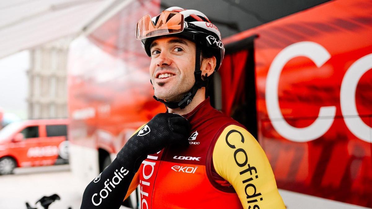 Ion Izagirre previo a una carrera. TEAM COFIDIS