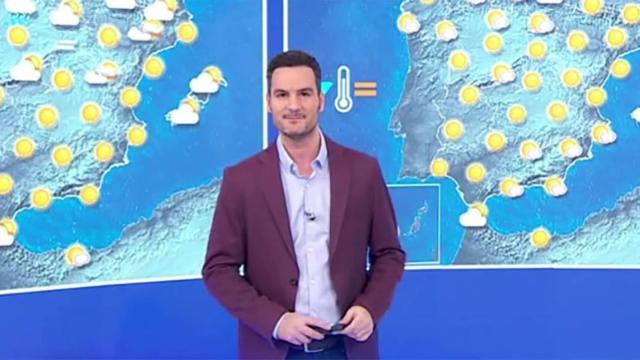 El meteorólogo de RTVE Andrés Gómez ha sido objeto de insultos en redes. / RTVE El meteorólogo de RTVE Andrés Gómez ha sido objeto de insultos en redes.
