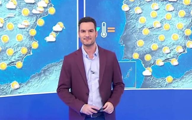 El meteorólogo de RTVE Andrés Gómez ha sido objeto de insultos en redes. / RTVE El meteorólogo de RTVE Andrés Gómez ha sido objeto de insultos en redes.