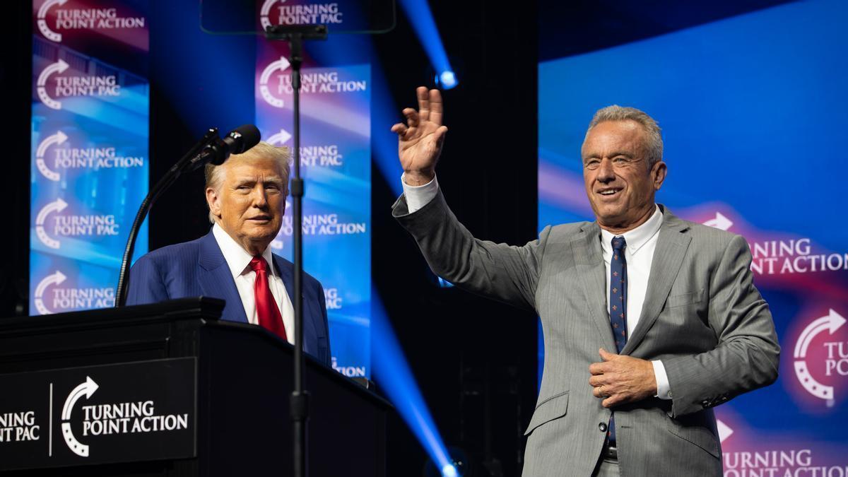 Robert F. Kennedy Jr. retiró su candidatura a laCcasa Blanca para apoyar a Donald Trump.