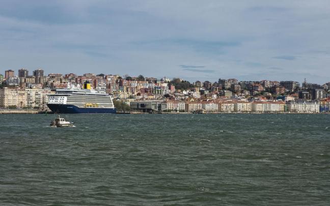 La bahía de Santander en una imagen de archivo.