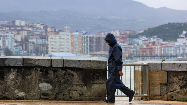 Lluvia en Ereaga. Getxo.