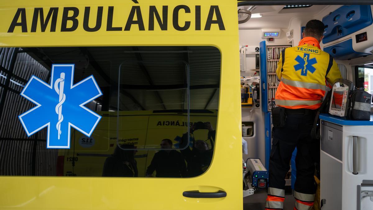 Ambulancia del SEM.