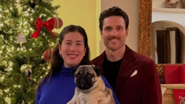 Garbiñe Muguruza junto a su marido