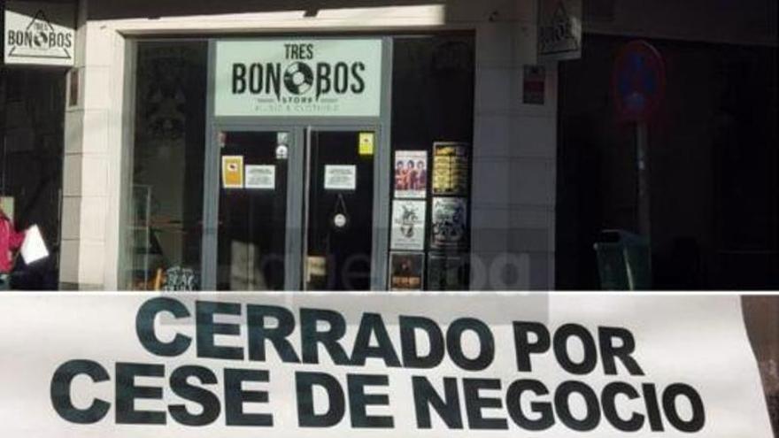 El cartel que se ha hecho viral tras el cierre de una tienda en Albacete.