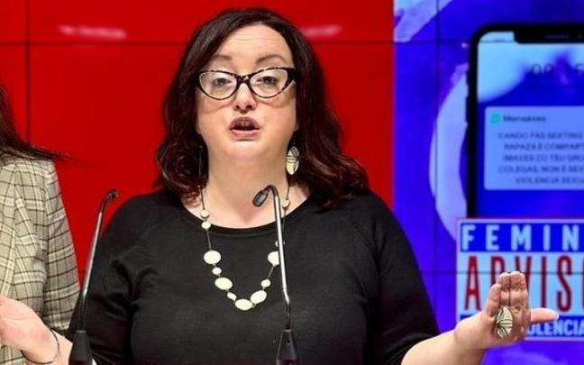 La exsecretaria de Igualdad del PSdeG, Silvia Fraga.