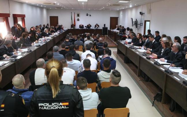 Imagen de archivo de un macrojuicio contra el clan de Los Castañas.