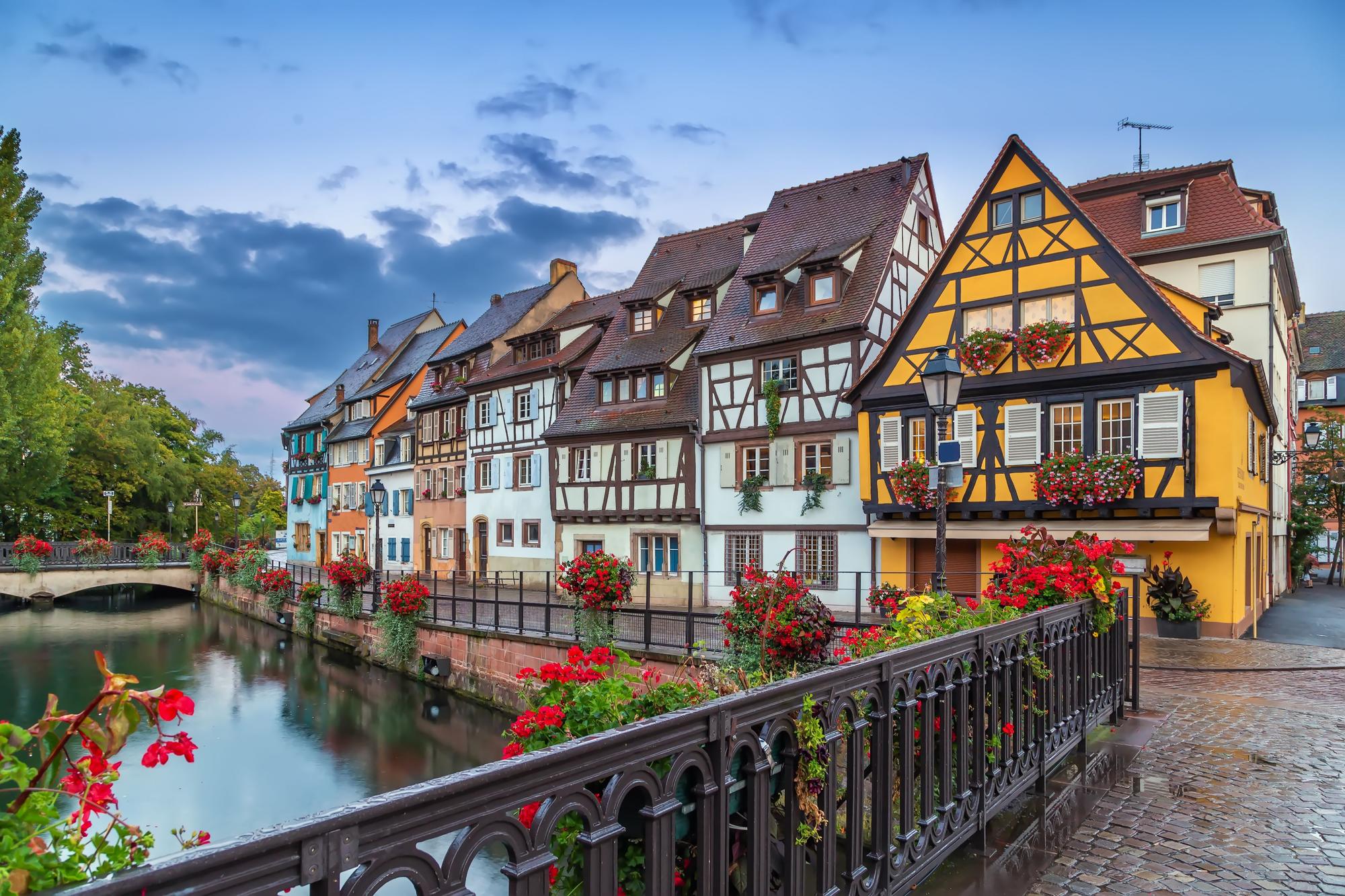 La ciudad francesa de Colmar.