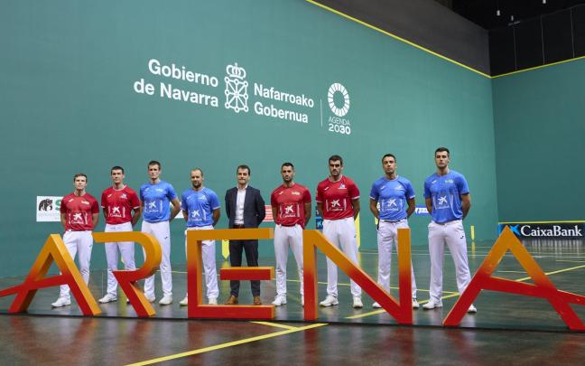 Las cuatro parejas de semifinales. UNAI BEROIZ