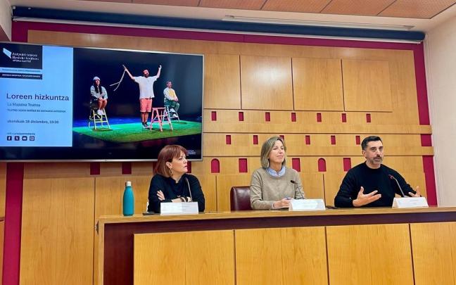 La Mapatxaren 'Loreen hizkuntza' lanarekin hasiko da Gasteizko Udal Antzoki Sarearen neguko denboraldia.