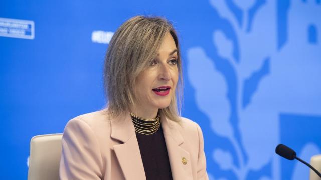 La portavoz del Gobierno vasco, María Ubarretxena