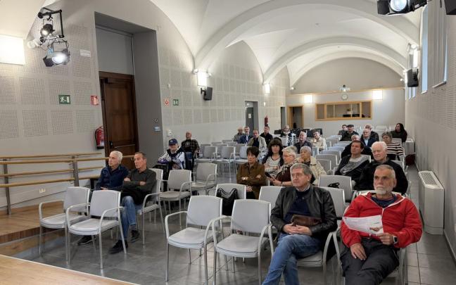 Un público bastante reducido asistió a la asamblea anual convocada por la mutua arrasatearra.