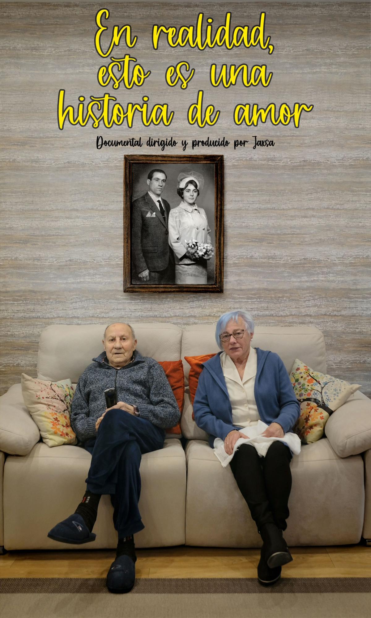 Cartel del documental 'En realidad esto es una historia de amor' que se proyecta este miércoles en Galdakao