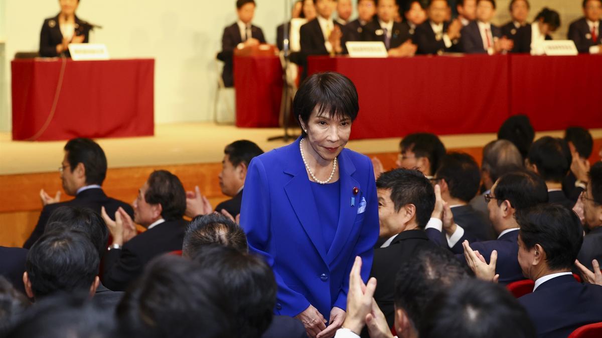 Sanae Takaichi, primera ministra de Japón.