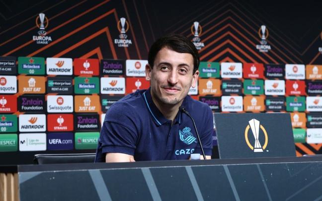 Oyarzabal, en rueda de prensa este miércoles