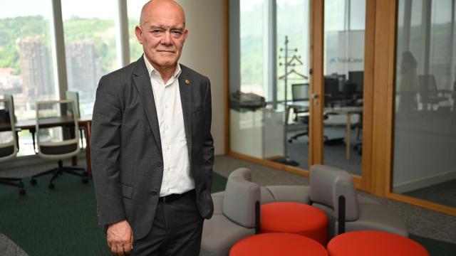 El consejero de Ciencia, Universidades e Innovación, Juan Ignacio Pérez Iglesias, posa para la entrevista.