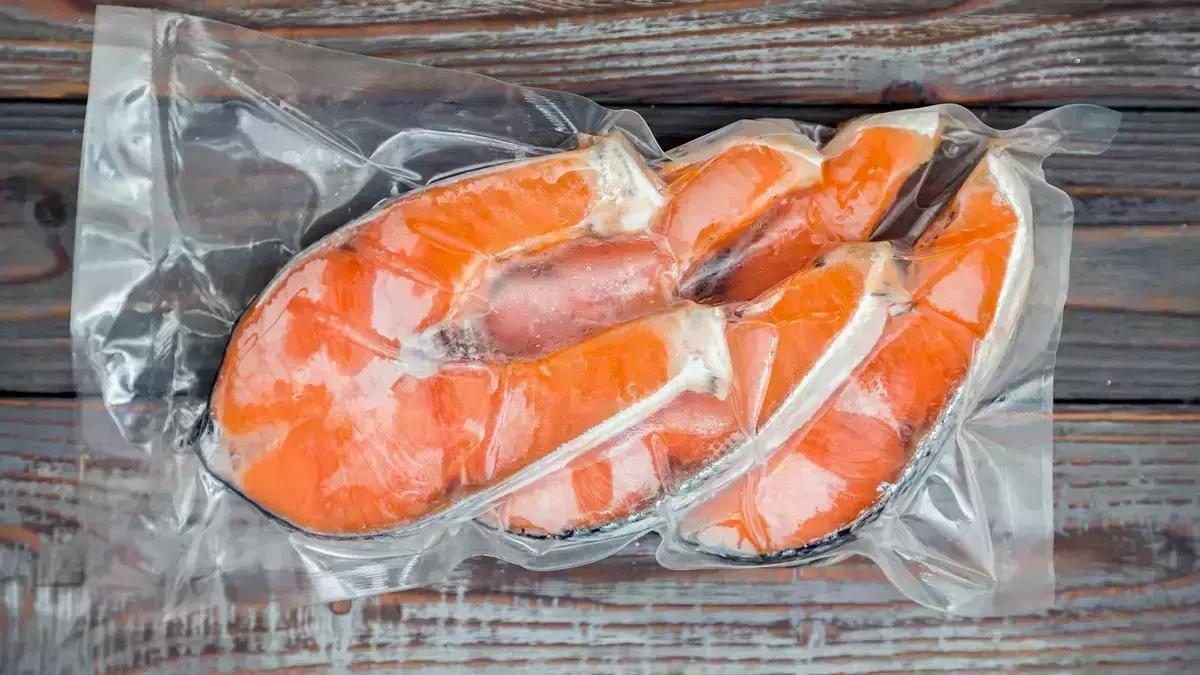 Salmón al vacío