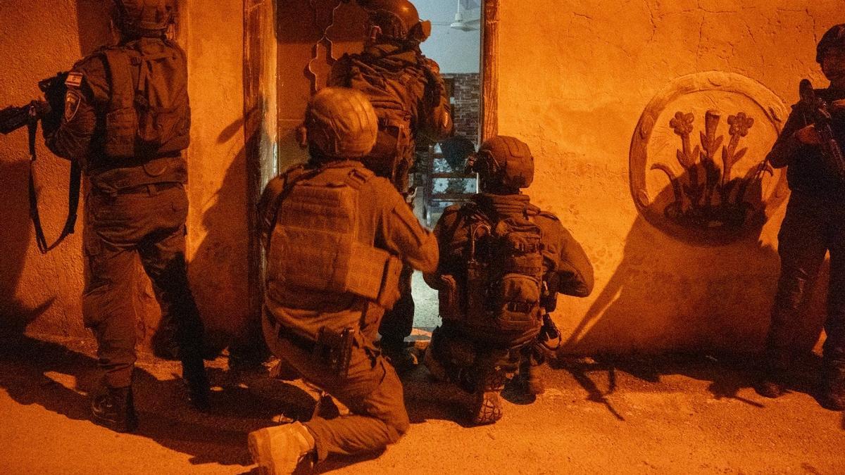 Militares israelíes en la Franja de Gaza